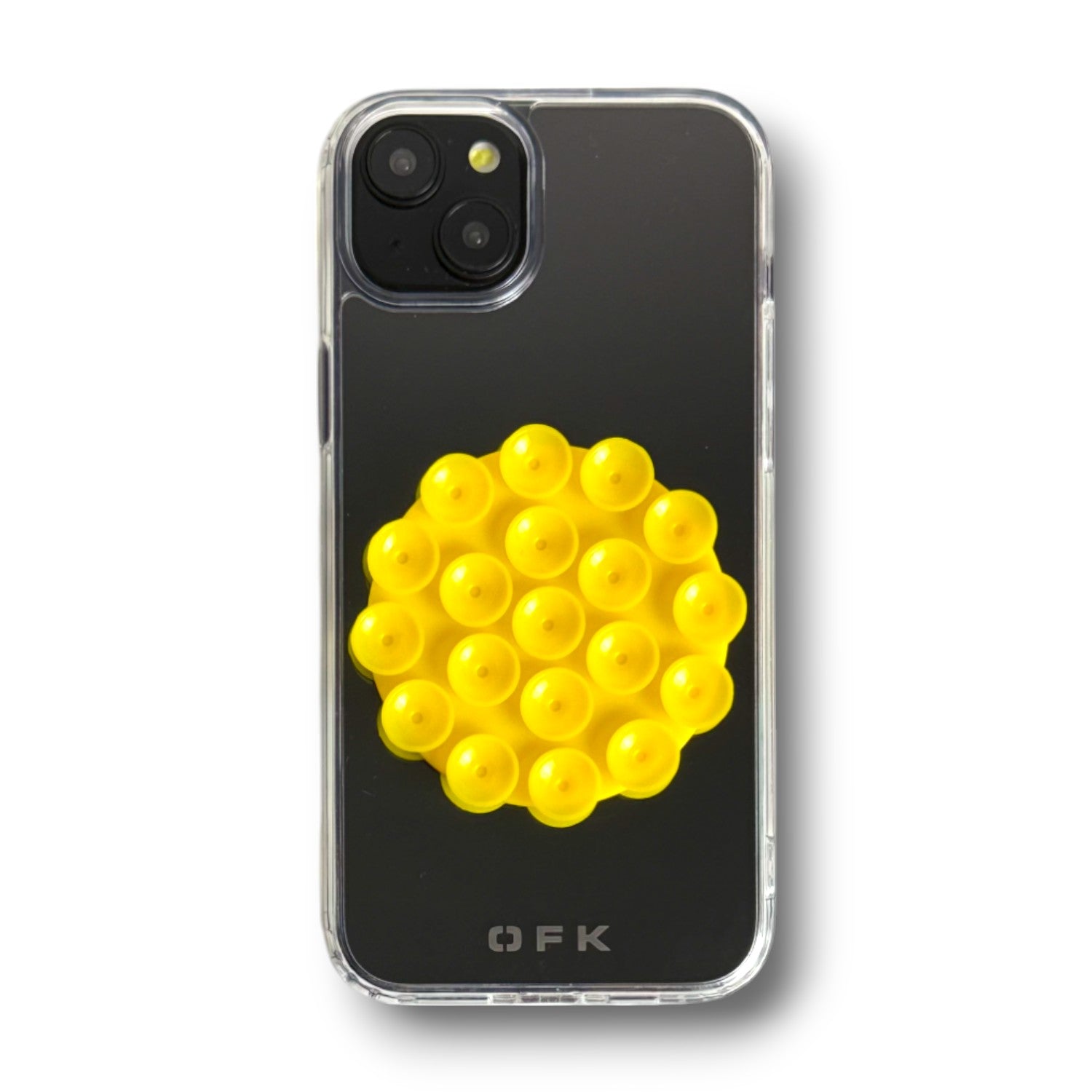 Yellow SUCTION CUP